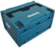 Makita - Valigia di sistema makstor modello 3.4 P-84311, 4 cassetti, makpac