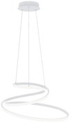 Lampadario LED design Coaster bianco, luce con 3 temperature di colore 8000 lumen, LUCE AMBIENTE DESIGN