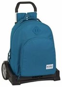 Trolley per la Scuola Evolution BlackFit8 Egeo Azzurro (32 x 42 x 15 cm)