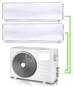 CLIMATIZZATORE DUAL FMA-09CHSD/DVI + FMA-12CHSD/DVI - 2X UNITA' INTERNE + 1X ESTERNA - 9000BTU+12000 BTU