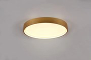 Plafoniera doha led con bordo metallo ottone anticato 641310208