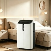 Costway Condizionatore portatile caldo freddo, Condizionatore d'aria 5 in 1 con telecomando 12000 BTU