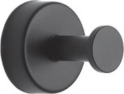 Kamalu - Appendino bagno a muro in acciaio inox finitura nera opaca | MONDE-N