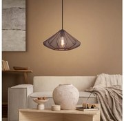 Eglo 43995 - Lampadario a sospensione con filo DOLWEN 1xE27/40W/230V diametro 42,5 cm nero