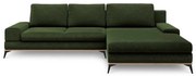 Angolo del divano letto verde bottiglia, angolo destro Planet - Windsor &amp; Co Sofas