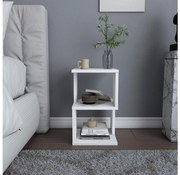 Comodino CARTER 49,4x29,6 cm bianco