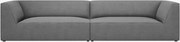 Divano 4 posti Ruby Tessuto Ruby - L302 cm