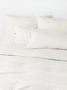 Copripiumino in lino lavato a righe sottili Rinna