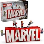 Logo e Minifigure Lego Marvel