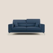 Blade Divano con poggiatesta reclinabili in tessuto impermeabile misto cotone T13 blu