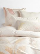 Copripiumino in raso di cotone con stampa floreale Marino