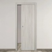 Porta scorrevole Elm olmo chiaro L 60 x H 210 cm reversibile