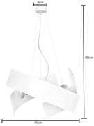 Lampadario a Sospensione MODO WHITE