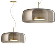 Lampada da soffitto a sospensione in vetro APP614-1CP Grigio
