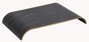 Pannello in legno di quercia per mensola da parete Curva