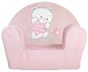 Poltrona per Bambini 44 x 34 x 53 cm Rosa Acrilico