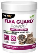 Controllo degli insetti Planet Line Flea Guard Powder Gatti Cane (60 g)