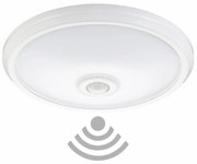 Plafoniera Led Halls 20W Bianca Rotonda con sensore di movimento Bianco caldo 3000K M LEDME