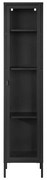 Vetrina in metallo nera 40x180 cm Brisbane - House Nordic