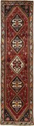 Shiraz Tappeto persiano 90x320 Rosso (Iran) Annodato A Mano