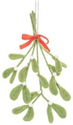 Decorazione per albero di natale in lana fatta a mano 25 cm Mistletoe – Sass &amp; Belle