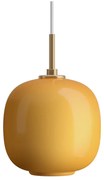 Louis Poulsen - VL45 Radiohus Lampada a Sospensione Ø175 Brass/Glossy Amber Louis Poulsen