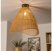 Brilagi - Lampadario LED a plafone CERIA BOHO 1xE27/40W/230V Ø 50 cm marrone