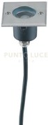 Faro a incasso calpestabile led walk acciaio quadrato 3w 375lm 4000...