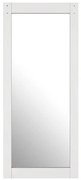 Anta per porta scorrevole Mirror in mdf bianco L 96 x H 215 cm sp.35 mm reversibile
