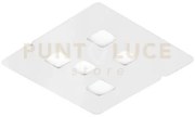 Giselle p/m - plafoniera colore bianco 5 luci attacco gx53 44cm