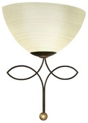 EGLO 89135 - Applique BELUGA 1xE27/60W marrone antico