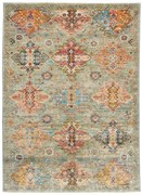 Samarkand Tappeto 200 x 150 Grigio (Pakistan) Annodato A Mano