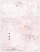 Dipinto su tela dipinto a mano Pink Petite