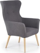 Poltrona imbottita Cotto grigio scuro - H 99 cm