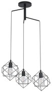 Eglo 43366 - Lampadario a sospensione con filo STRAITON 3xE27/60W/230V