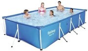 Piscina Rettrangolare con Telaio Splash Frame 400x211x81 lt.5.700