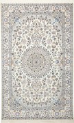 Nain Tappeto 130x210 Beige (Iran) Annodato A Mano