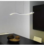 Fontana arte  Serpentine lampada a sospensione led 23W bianca