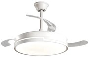 Aigostar - Ventilatore da soffitto dimmerabile a LED LED/36W/230V 2700-6500K + +TC bianco
