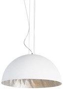 Lampada a sospensione moderna bianca 50 cm - Magna