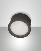 Ponza luce spot antracite a led 3000k 540lm 7w in alluminio ip20