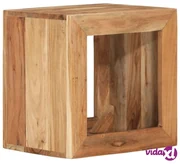 vidaXL Sgabello Pieghevole 40x32,5x70 cm in Legno Massello di Teak