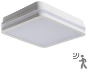 Kanlux 33346 - Plafoniera LED da esterno con sensore BENO LED/24W/230V 4000K bianca IP54