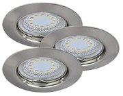 Rabalux 1163 - SET 3xLED Lampada da incasso LITE 3xGU10/3W/230V