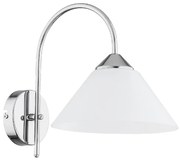Applique TAPER 1xE27/15W/230V cromo lucido