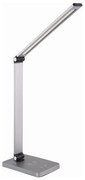 LED Lampada da tavolo con caricatore wireless LED/10W/230V cromo opaco
