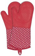 Set di 2 guanti da forno in silicone rosso Forno - Wenko