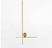 Zuma Line W4101-GD - Applique a LED MILL LED/14W/230V oro