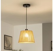 Brilagi - Lampada a sospensione LED su cavo CERIA BOHO 1xE27/40W/230V Ø 28 cm marrone