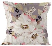 Federa HappyFriday White Peonies Multicolore 80 x 80 cm